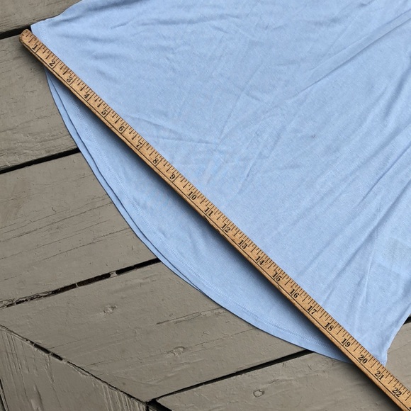 NWT- H&M baby blue  lacy  sleeve lightweight summer top - Picture 15 of 16